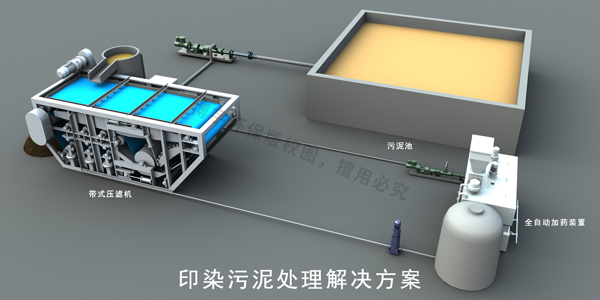 印染厂污泥处理方案
